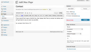 Fig O Contact Page